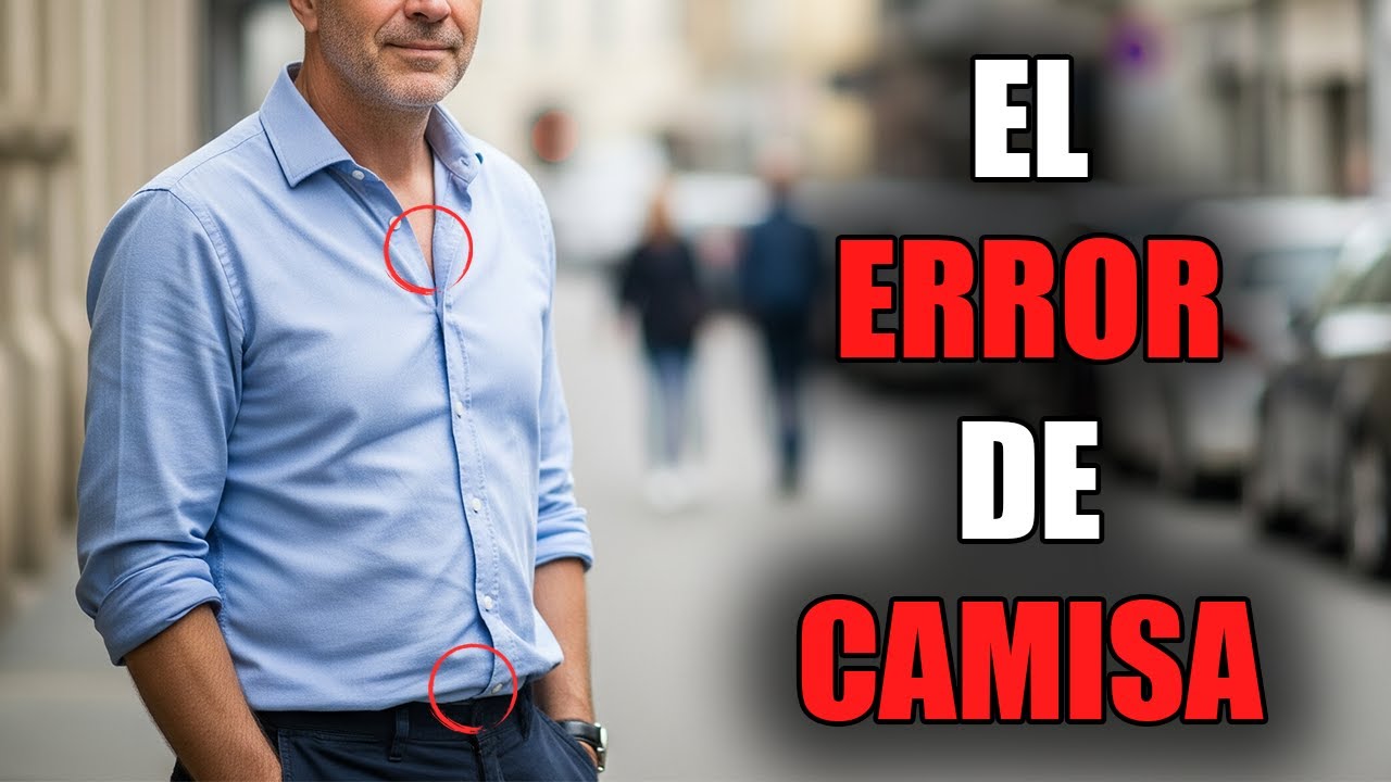 La mayoría de los hombres de 50+ eligen mal sus camisas: Aquí está la solución