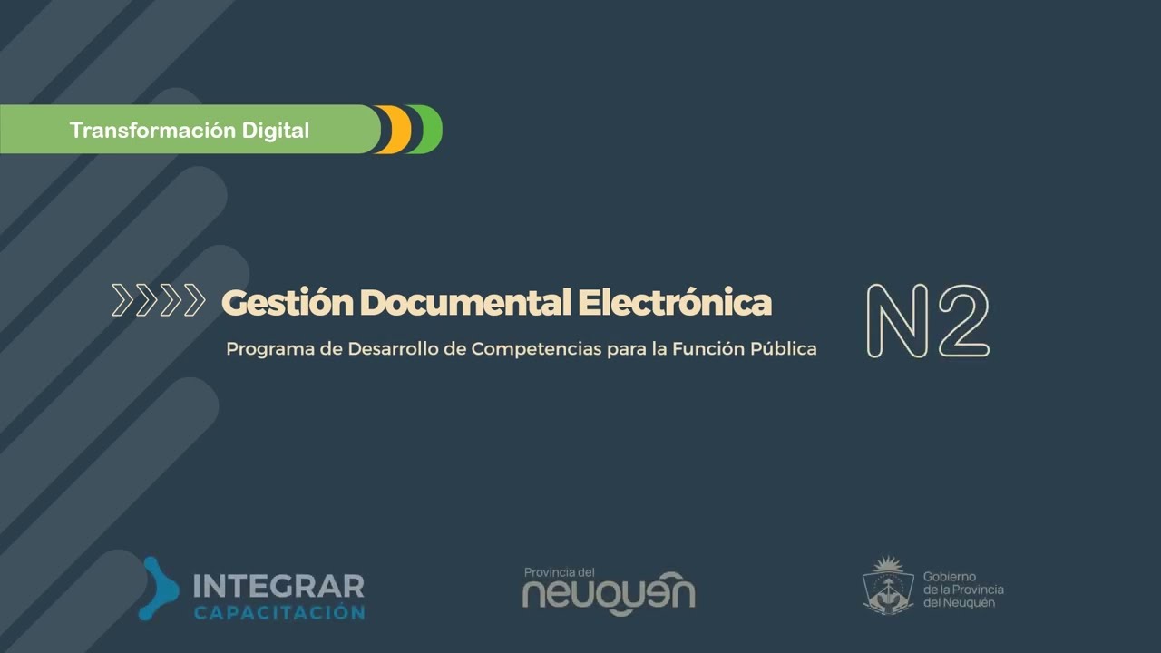 GDE Nivel 2 2024: 13 Introducción breve al Módulo Expediente Electrónico