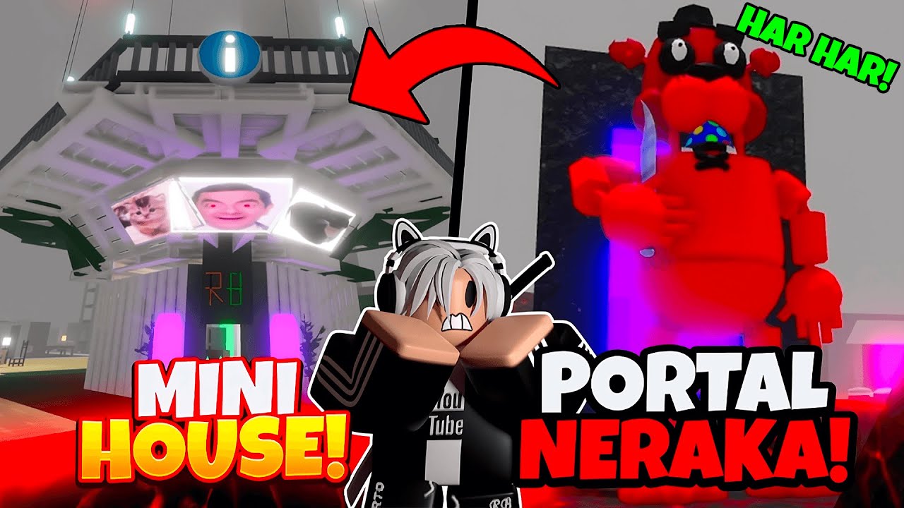GG! KITA BANGUN BASE MINI UNTUK LAWAN MONSTER NERAKA! 🤯 | Roblox 3008