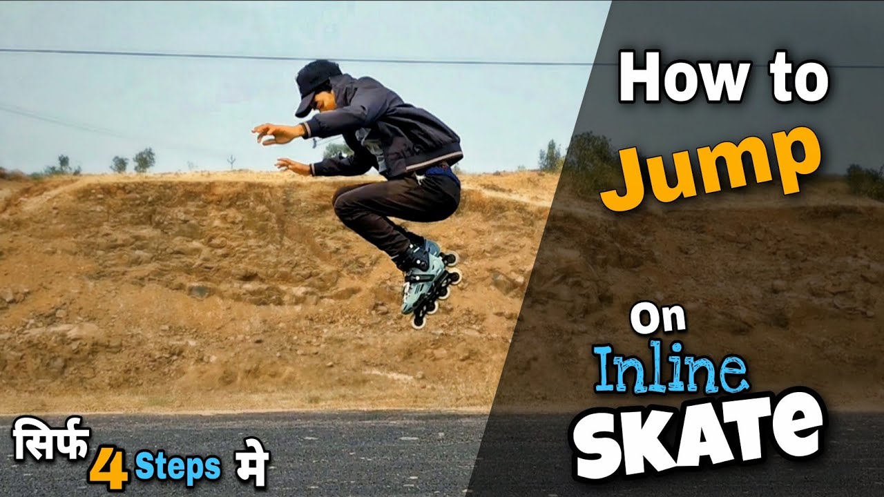 How To Jump On Inline Skates// In Hindi