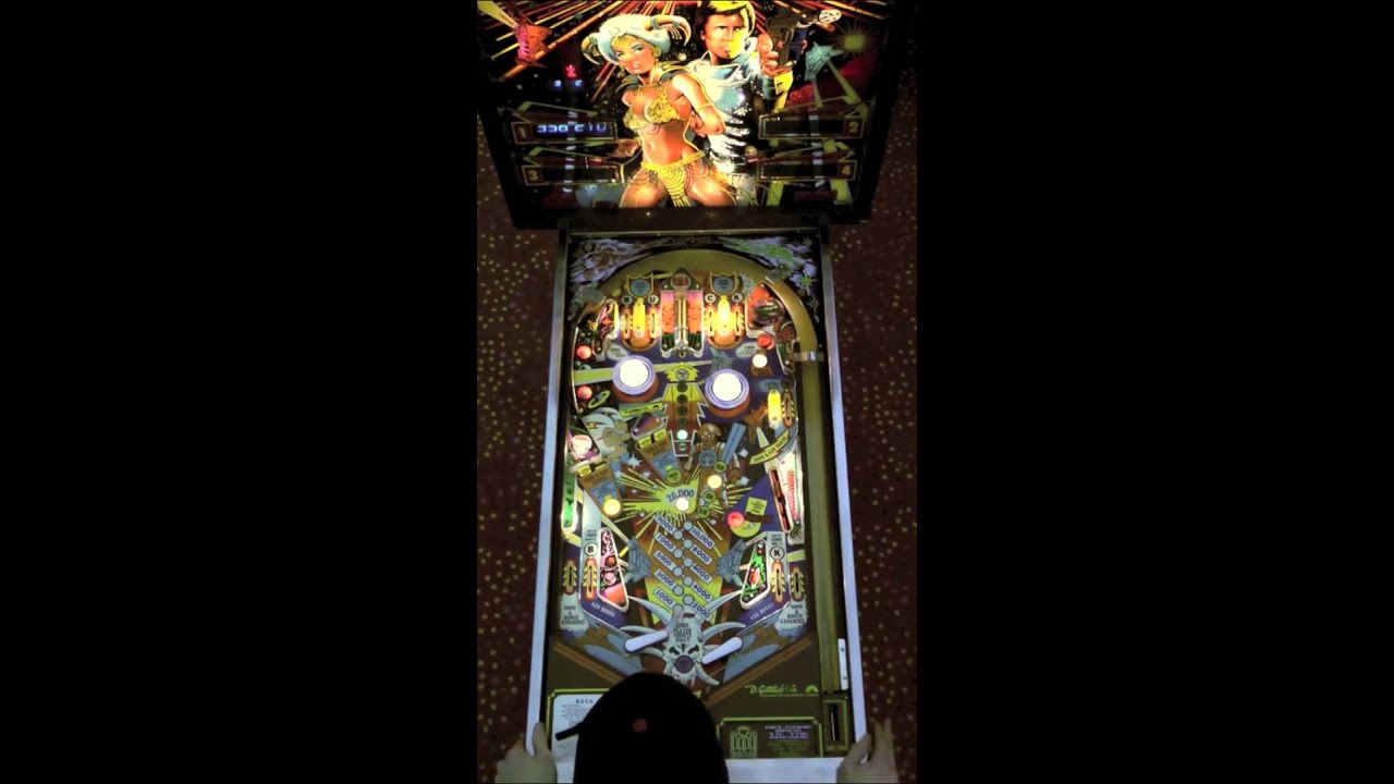 Buck Rogers Pinball Gameplay