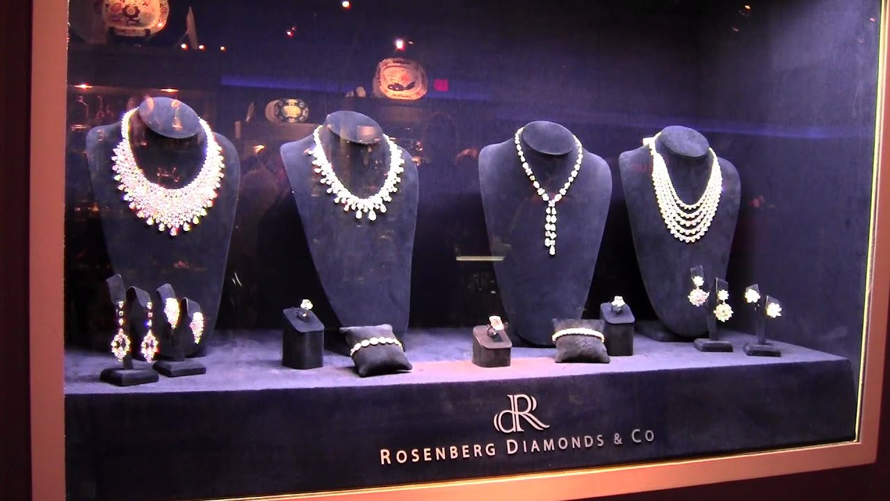 Rosenberg Diamonds booth at NIAAF