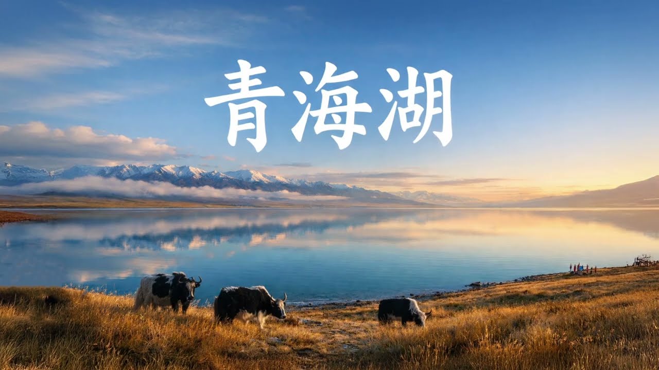 QINGHAI LAKE | 青海湖 - Cinematic Ambient Chinese Landscape
