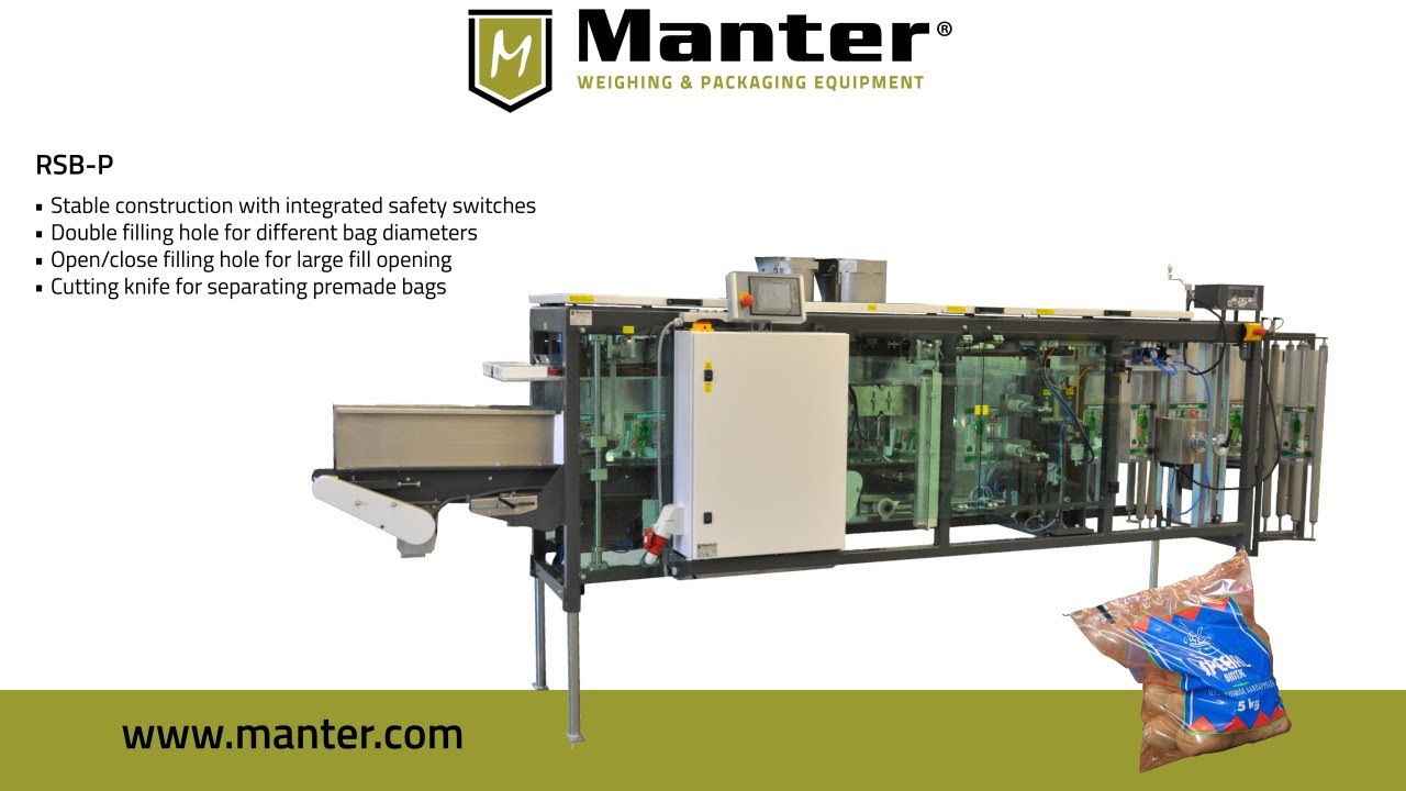 RSB-P Rollstock bagger for Polyethylene bags