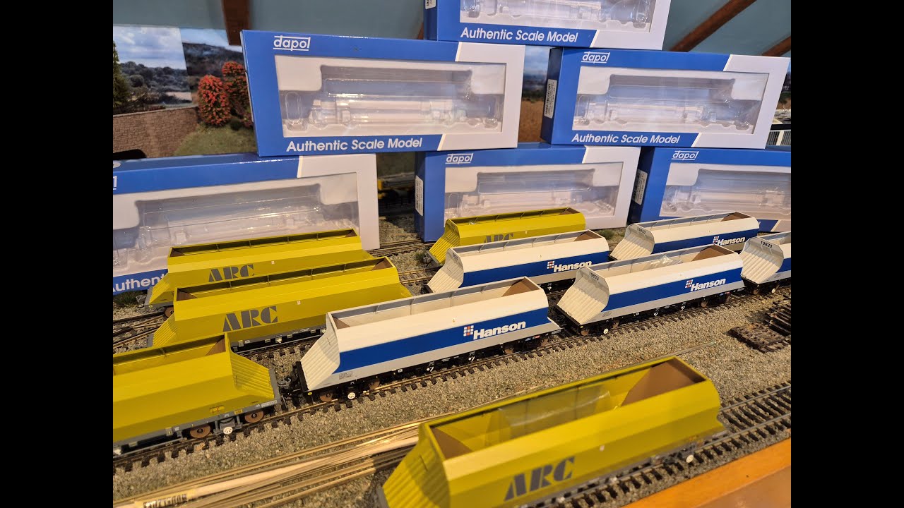 IT'S ARRIVED .. New Dapol JHA ARC & Hanson Wagons .. Too Much Drag!!!
