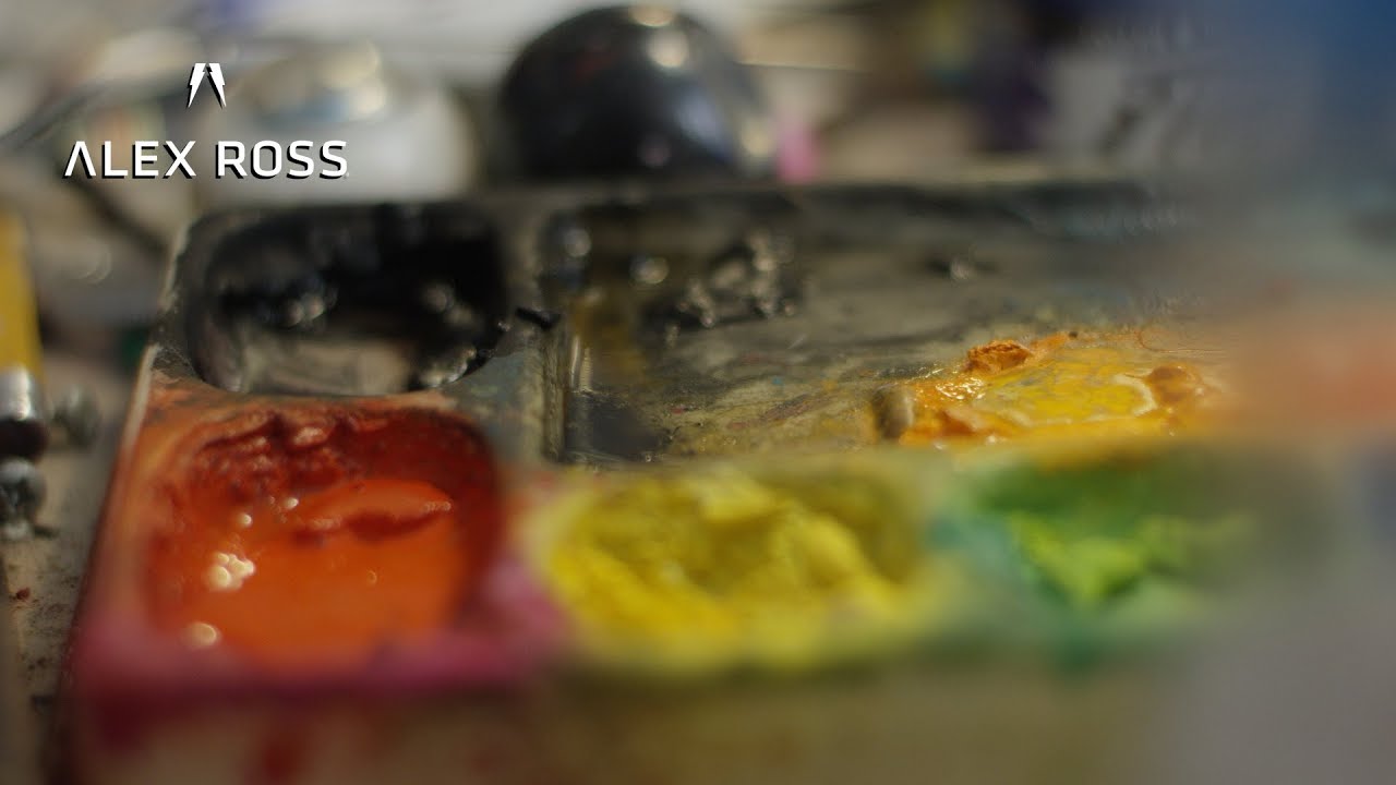 Alex Ross Talks about Painting with Gouache