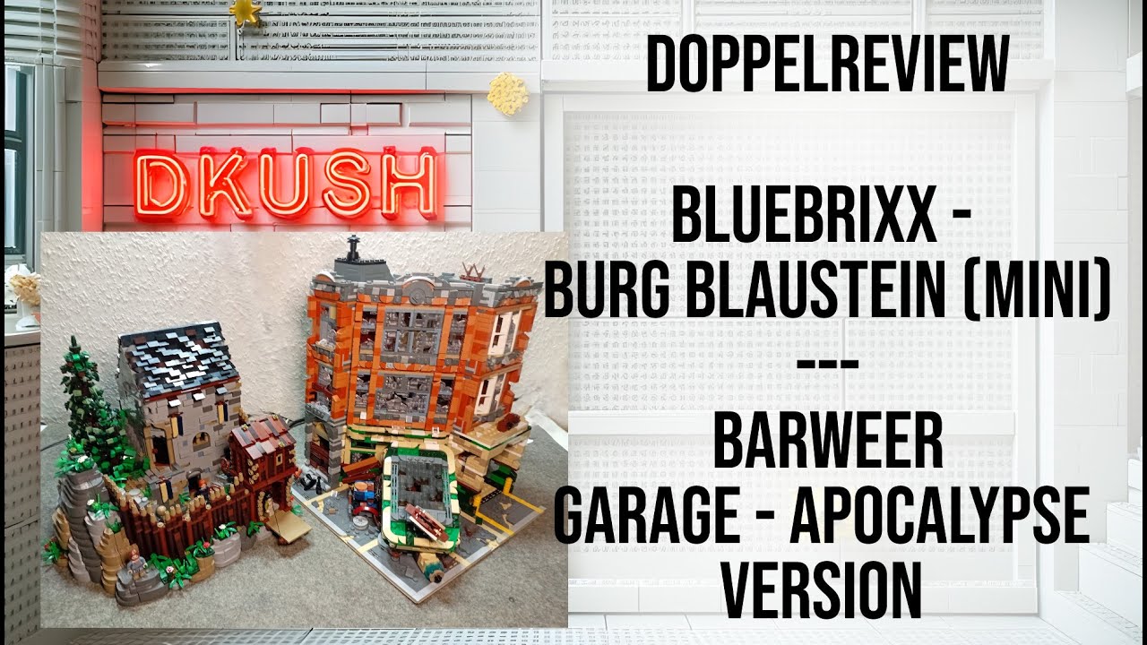 Doppelreview: Burg Blaustein (Mini) von BlueBrixx und 
