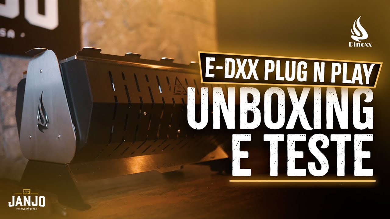 UNBOXING E TESTE | CHURRASQUEIRA DINOXX E-DXX PLUG N' PLAY
