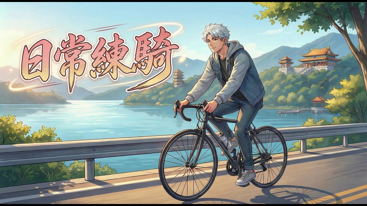 和艾草環潭練騎，228前最後一圈