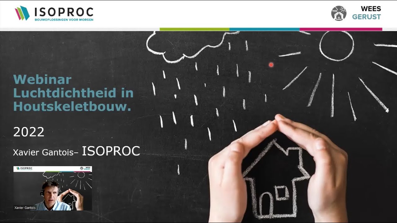 Webinar | Luchtdichting bij houtskeletbouw