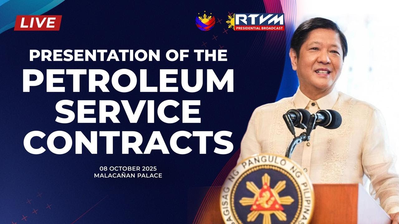 Presentation of the Petroleum Service Contracts 10/8/2025