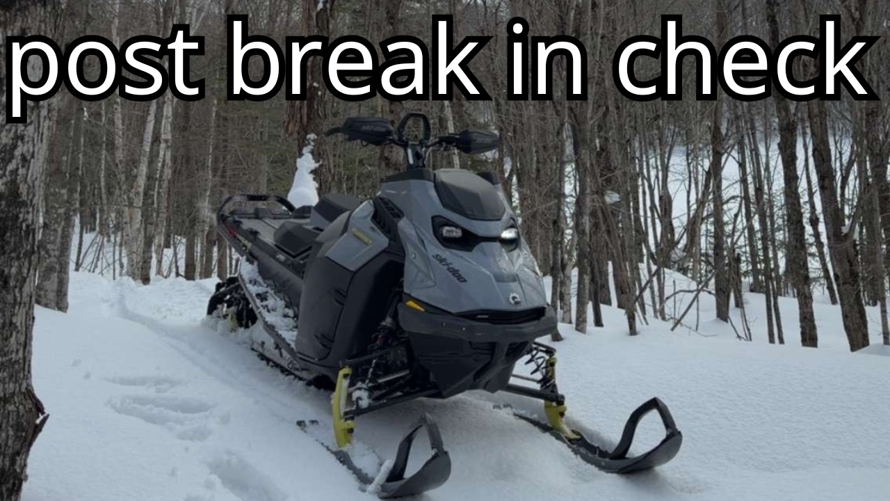 300 kilometers on my 2026 ski doo, heres what i found