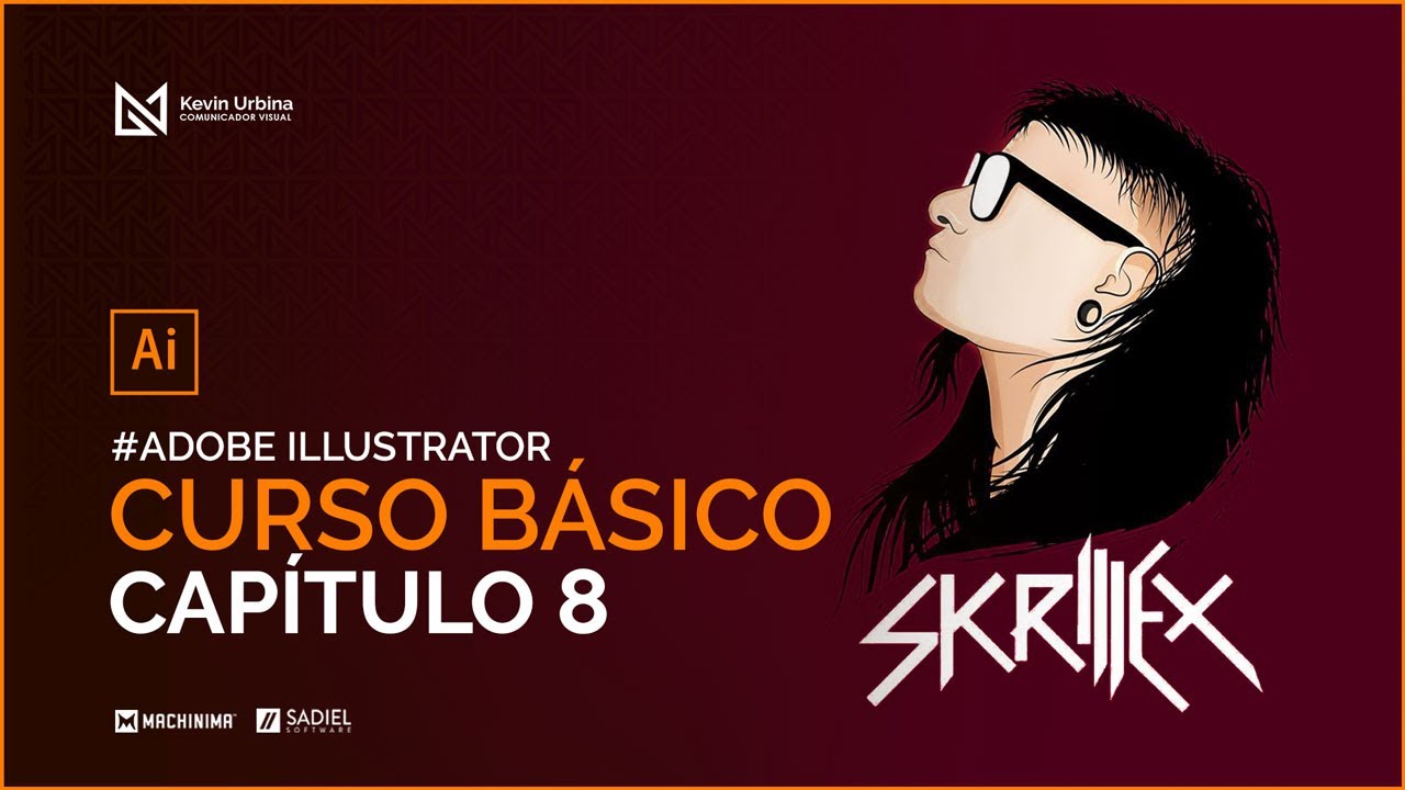 08 Curso de Illustrator CC para principiantes: Como vectorizar una imagen - Practica