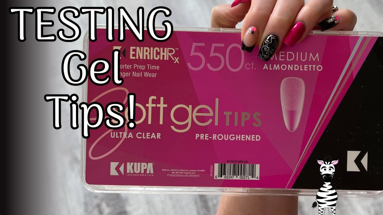 TESTING KUPA ENRICHRx Soft Gel Tips | Did They Hold Up On A Nail Techs Hands?!