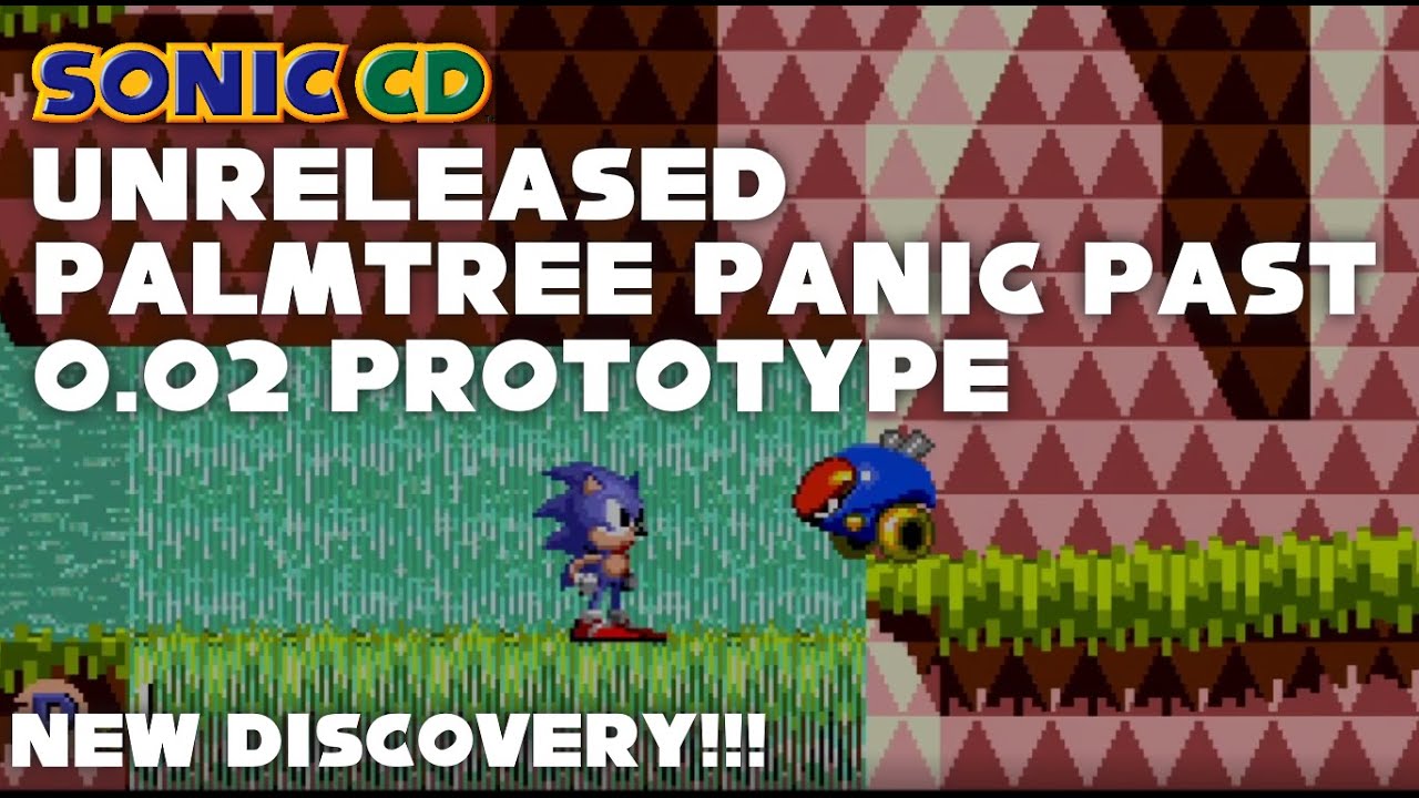 Sonic CD Proto 0.02 (Dec. 2nd, 1992) - Palmtree Panic Past BETA Theme