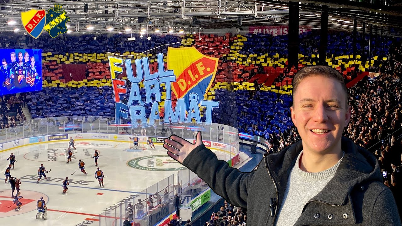You MUST WATCH a Stockholm Derby in Ice Hockey!! Experience DJURG&Aring;RDEN-AIK in HockeyAllsvenskan