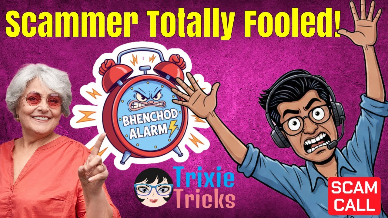 Alarm Outsmarts Scammer - Hilarious Meltdown! 😂