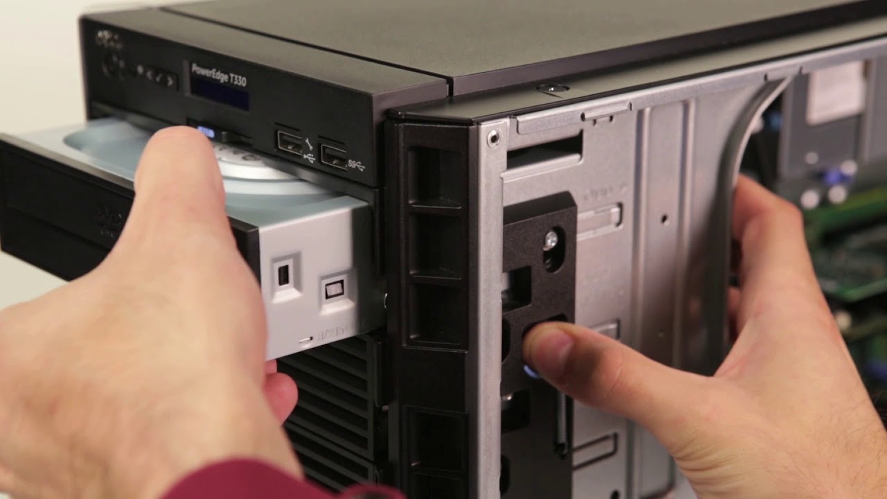 Removing & Installing the Optical Drive on a BCDT08