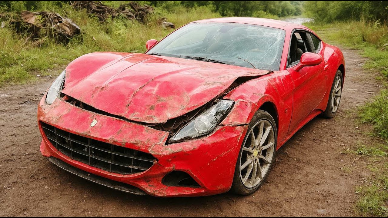Wrecked Ferrari 458 Brought Back to Glory!