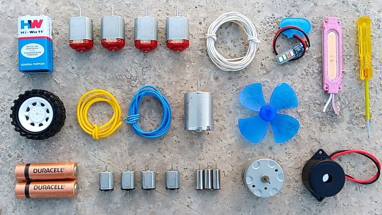 I Have A Collections For Lot OF Resources Dc Motors And Science Tools 