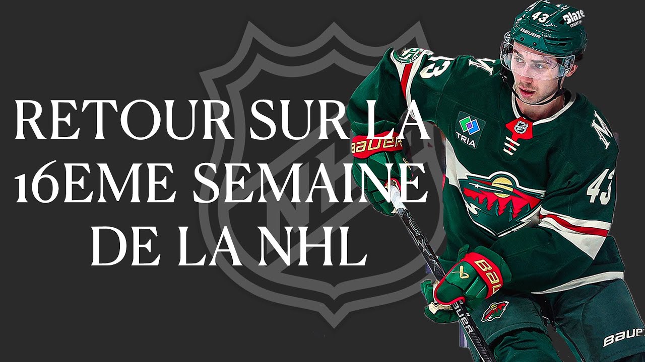 16eme semaine dans la NHL : Dernière ligne droite avant les JO
