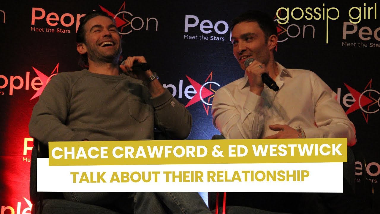 Chace Crawford & Ed Westwick talk about their relationship and speak French