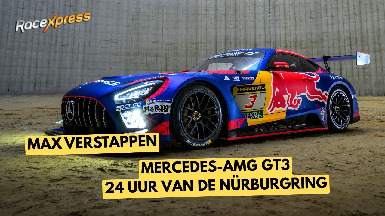 Max Verstappen rijdt 24H N&uuml;rburgring in deze Mercedes-AMG GT3