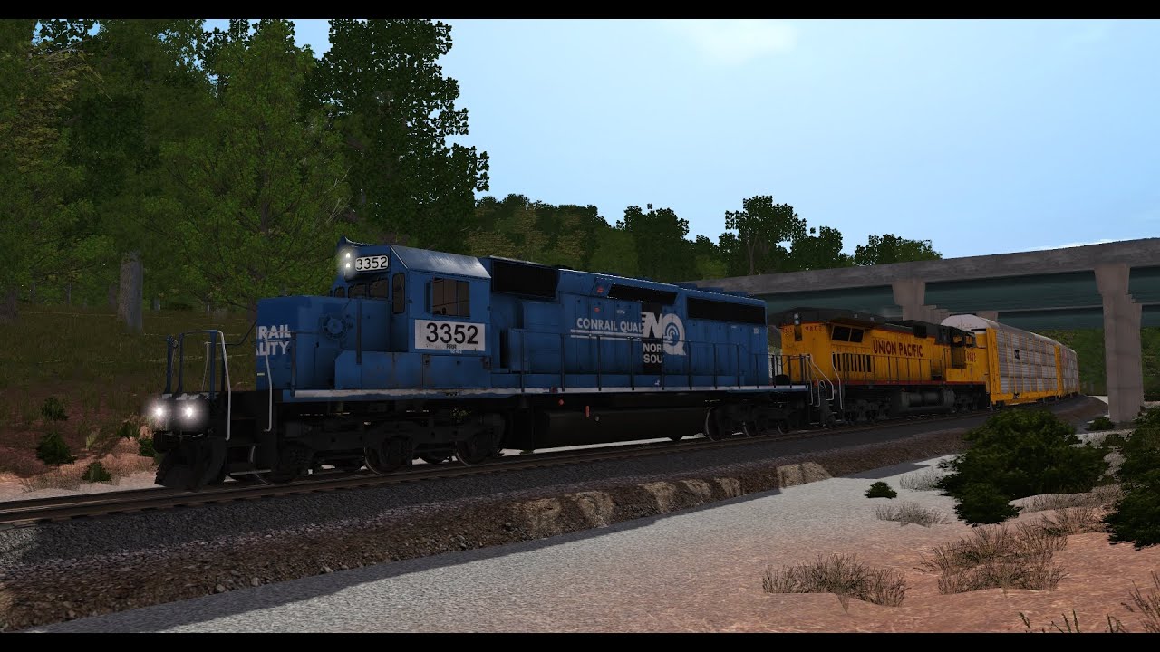 Trainz 2022 | Railfanning NS Haze Valley Module