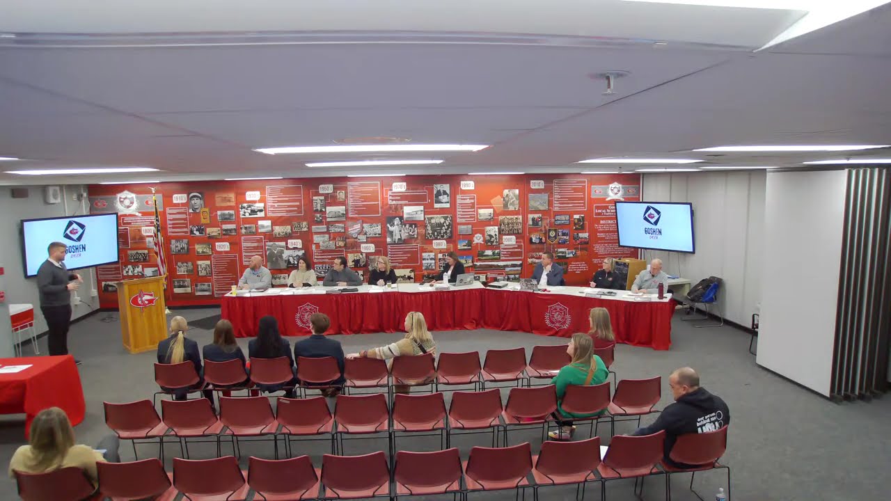 February 2026 Goshen Local School District Board of Education Meeting