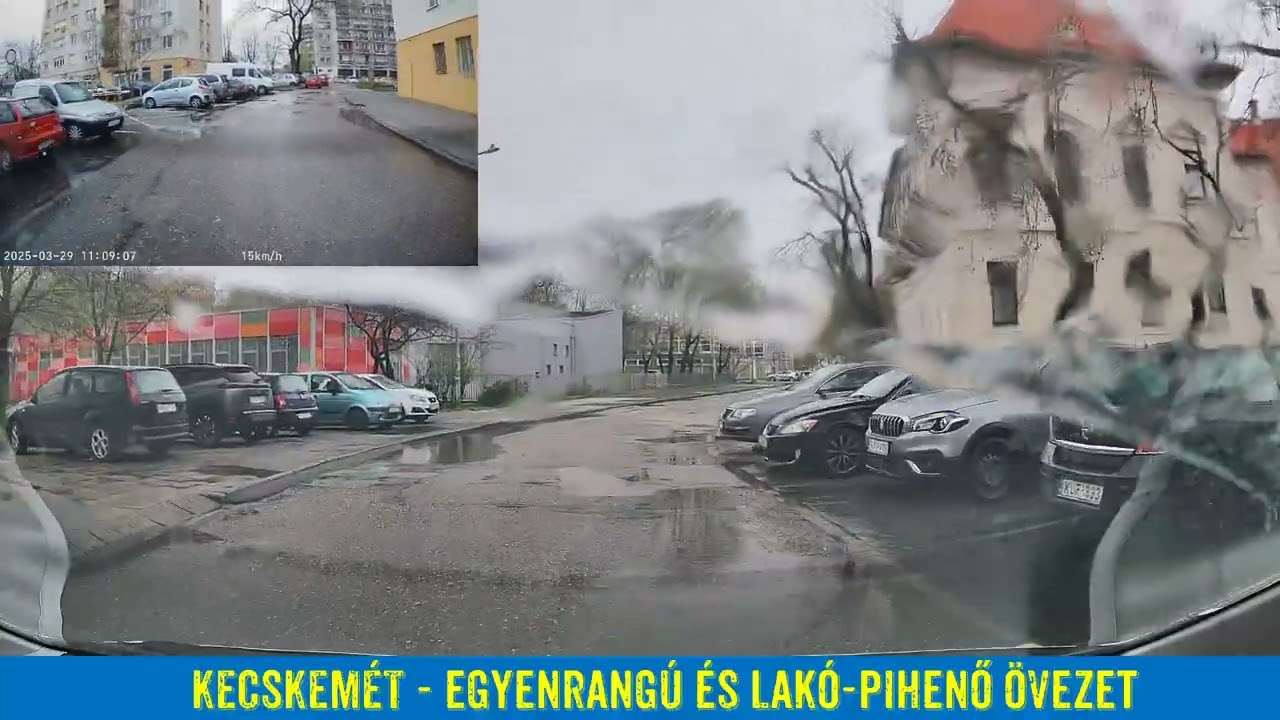 Készülj a vizsgára Kecskeméten - Egyenrangú és Lakó-pihenő övezet teszt pár rejtélyes dologgal.