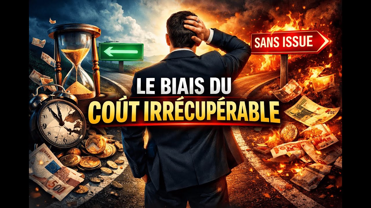 LE BIAIS DU COÛT IRRÉCUPÉRABLE : quand persévérer dans le passé devient un piège pour le futur