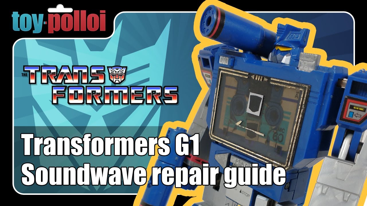 Transformers G1 Soundwave restoration - Toy Polloi