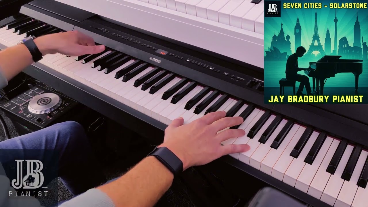 Seven Cities  - Solarstone (piano cover) - Jay Bradbury Pianist
