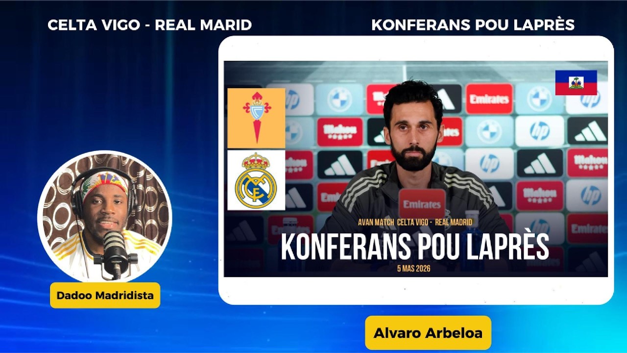 ARBELOA NOU GEN YON MATCH AN DEPLASMAN TRÈ KONPLIKE DEMEN - KONFEREANS AVAN MATCH CELTA VIGO