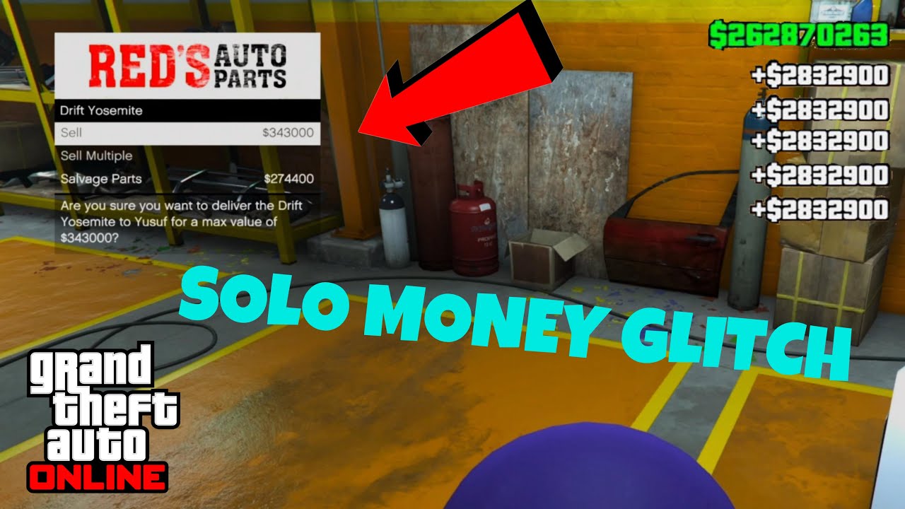 *SOLO* UNLIMITED GTA 5 ONLINE MONEY GLITCH *AFTER PATCH 1.69*