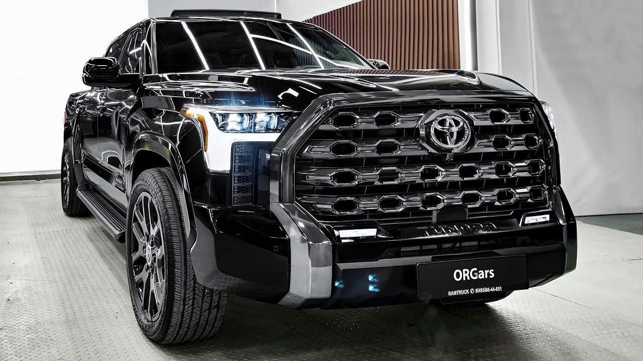 New 2025 Toyota Tundra Platinum - Sound, Interior and Exterior