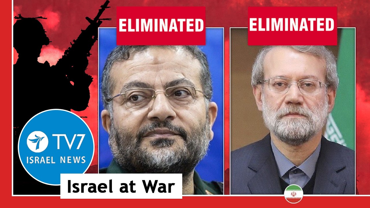 IAF eliminates Iran’s top commanders; Israel operates to achieve Iran’s freedom TV7 Israel - 17 Mar.