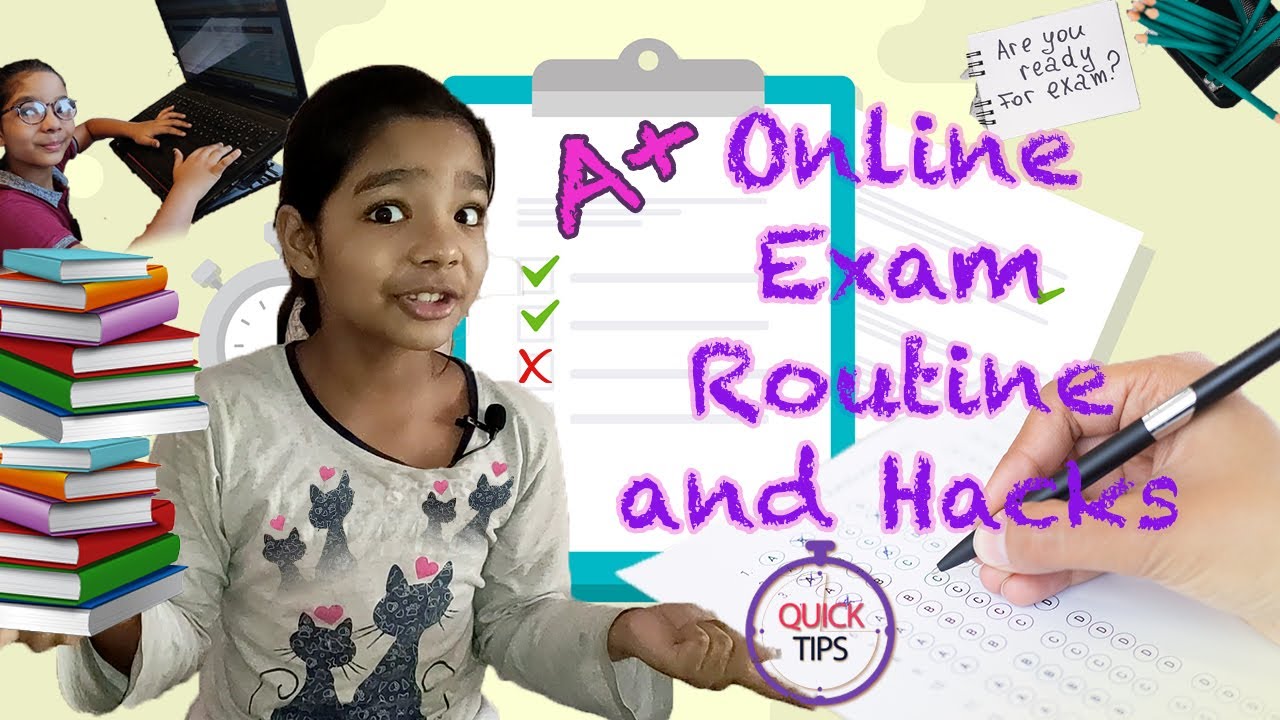 Online Exam Routine And Hacks I Pravya Drishya