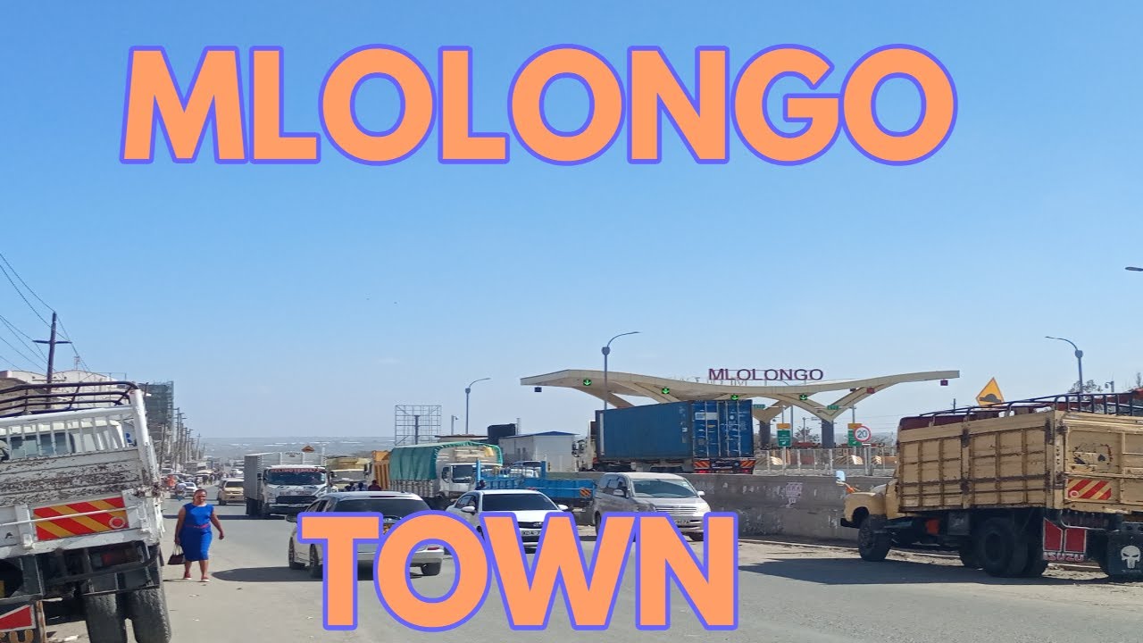 Inside Mlolongo Town Along Mombasa Road