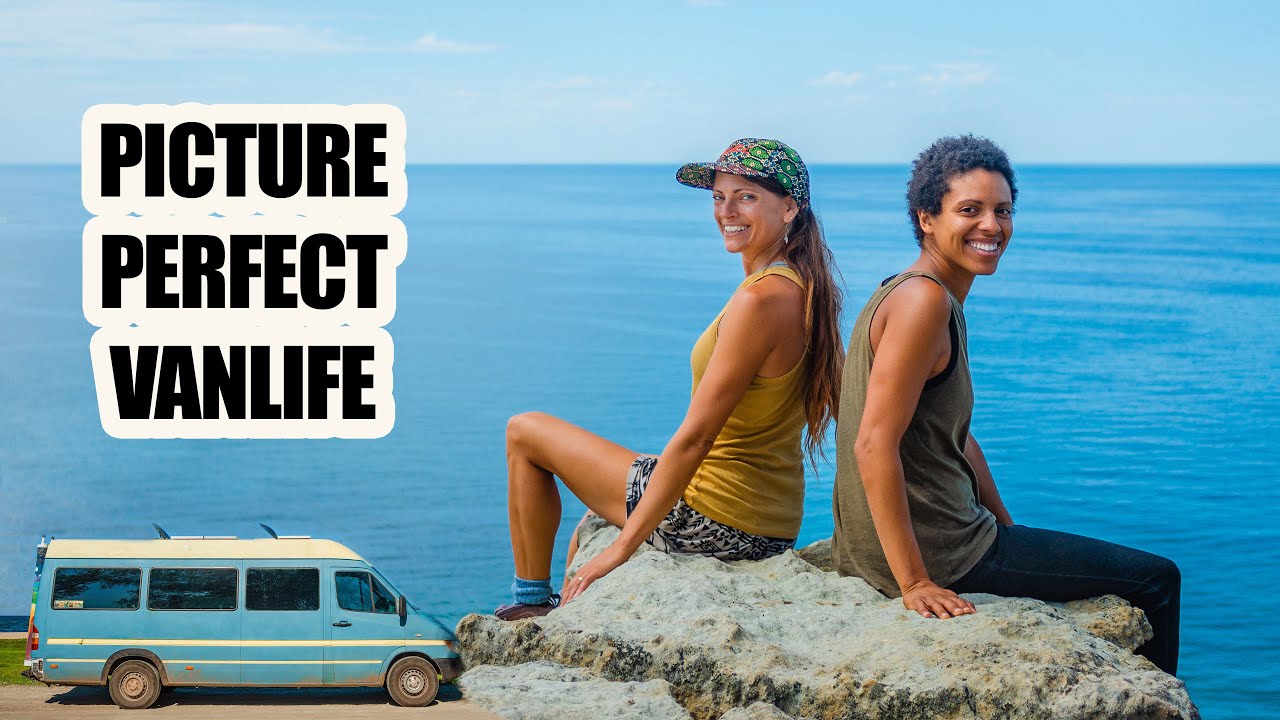 VAN LIFE COUPLE EXPLORES PICTURED ROCKS NATIONAL LAKESHORE | Pure Michigan Paradise | Nat and Abi