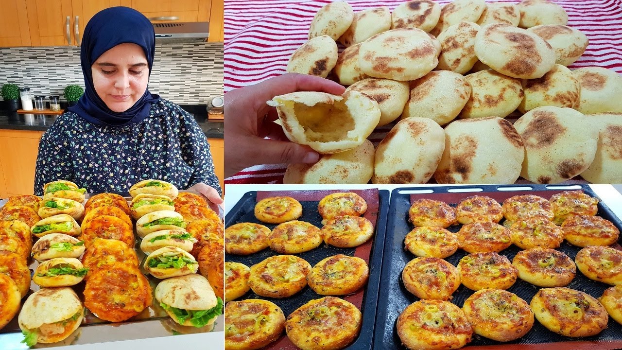 ميني بطبوط وميني بيتزا بعحينة واحدة/ مملحات رمضان 2023