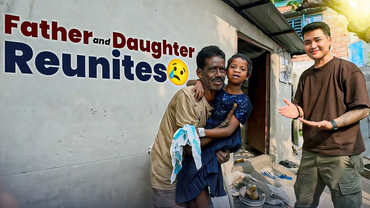 Dad becomes emotional when he sees his daughter 🥹