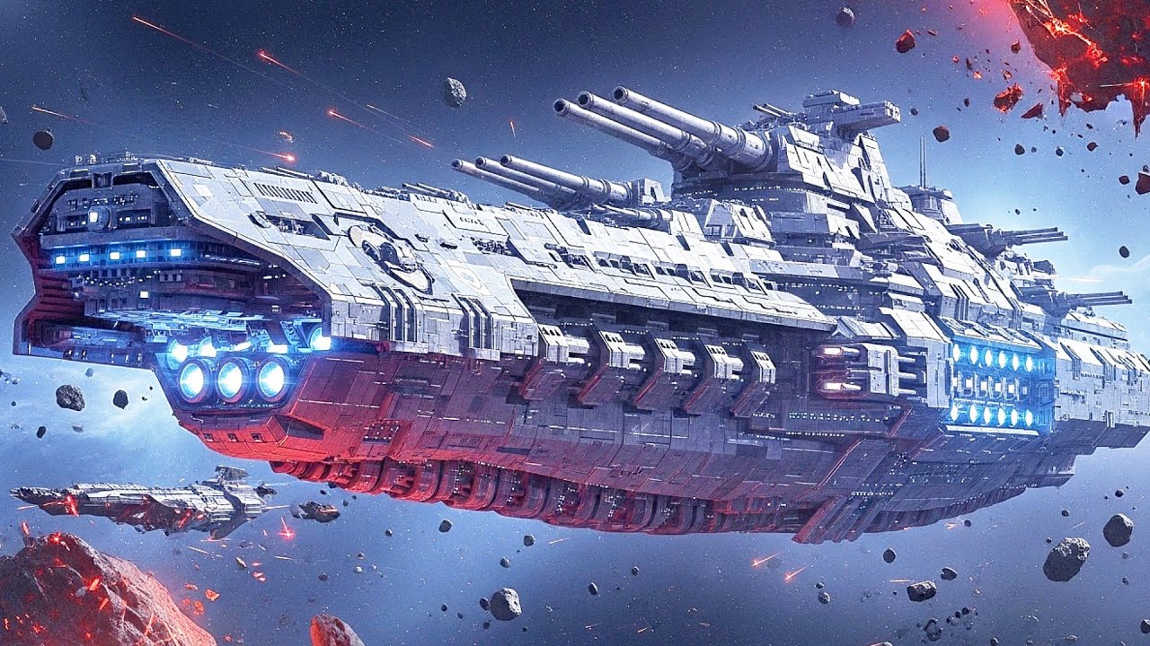 Shock Ripples Through the Galaxy as Humanity’s Battleship Arrives | HFY Sci-Fi Stories