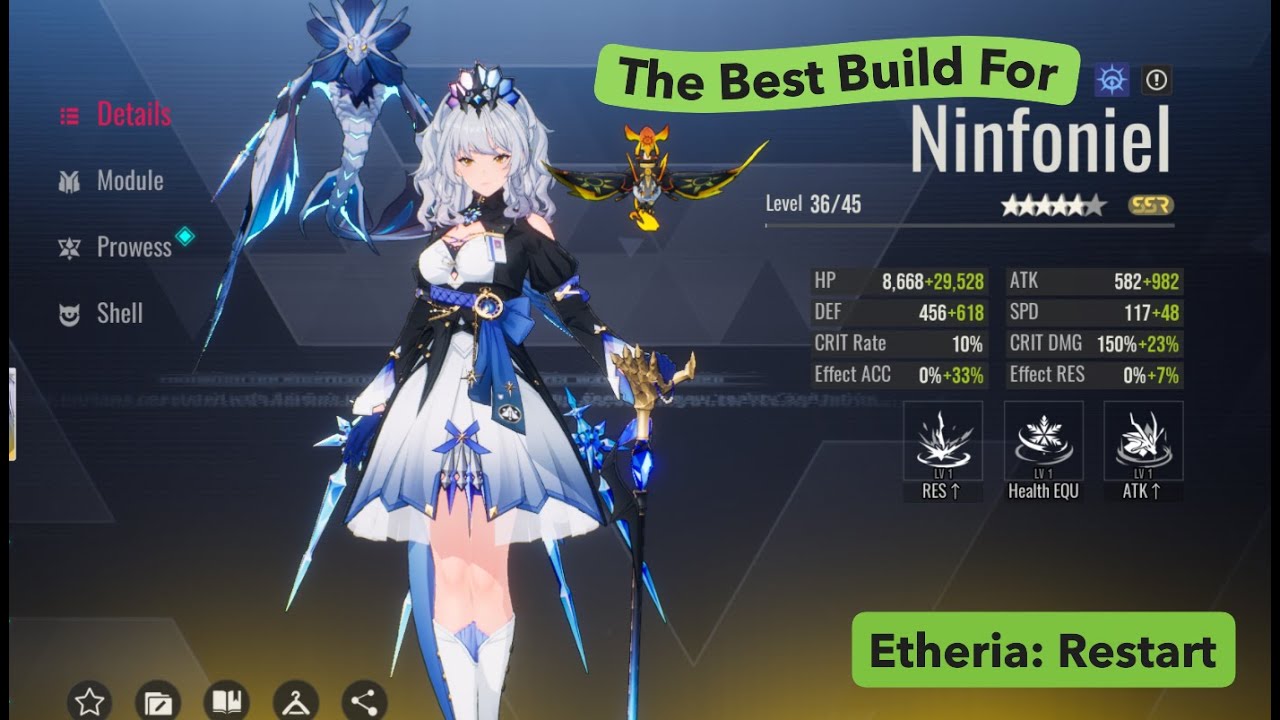 The Best build for Ninfoniel. Etheria: Restart