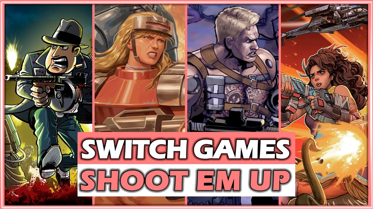 TOP 50 BEST SHOOT EM UP GAMES ON SWITCH || BEST SWITCH GAMES