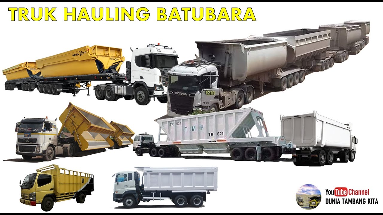 Jenis Alat Angkut Batubara (Dump Truck dan Trailer) - Alat Berat Pertambangan