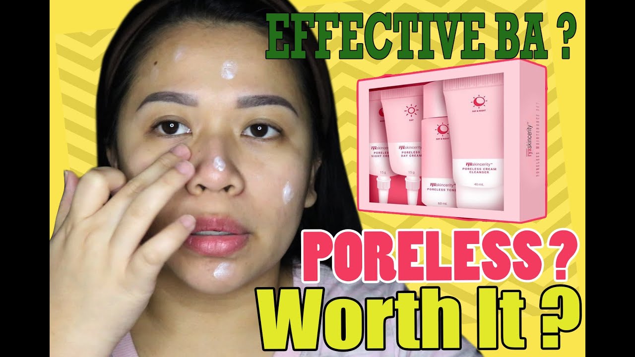 RYX Skincerity Poreless Maintennace Set 1 Month - SUPER HONEST Review