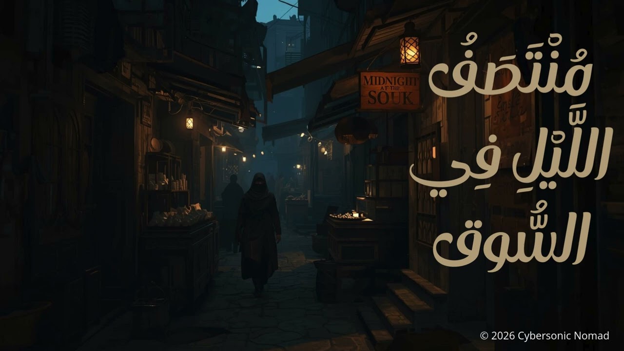 Midnight at the Souk | مُنْتَصَفُ اللَّيْلِ فِي السُّوق – Dark Oriental Synthwave