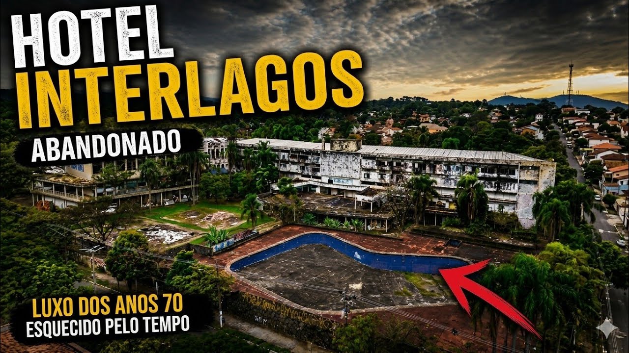 HOTEL INTERLAGOS ABANDONADO AGONIZA ÀS MARGENS DO GUARAPIRANGA!