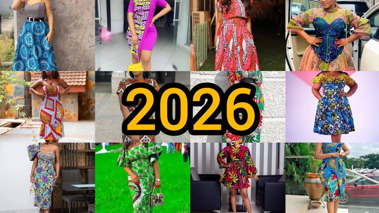 LATEST ANKARA GOWN STYLES 2026 FOR LADIES/FASHION STYLES IDEAS/STUNNING ANKARA DRESS STYLE #viral 